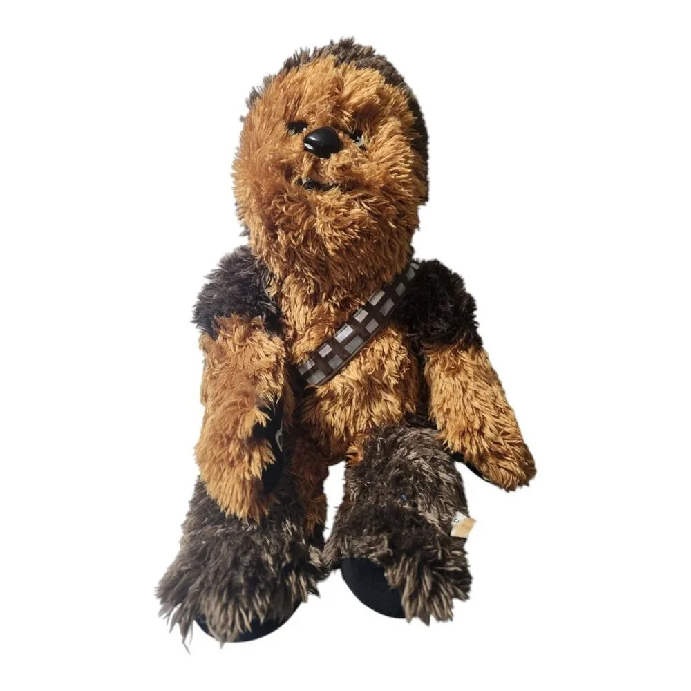 Build-A-Bear Workshop Star Wars Chewbacca Plush Stuffed Animal Wookiee Brown Fur